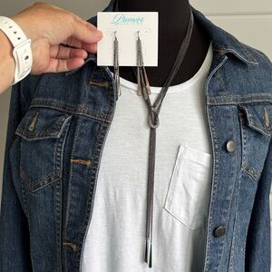 Premier Designs Hematite Jewelry Set